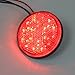 ZHOL Red 24 LED Round Reflectors Tail Brake Stop Marker Light Truck Trailer RV ATV Motorcycle