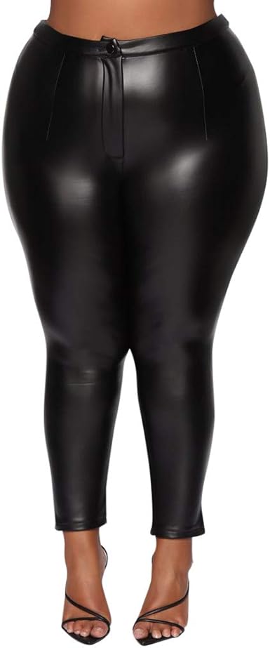 next leather look jeggings