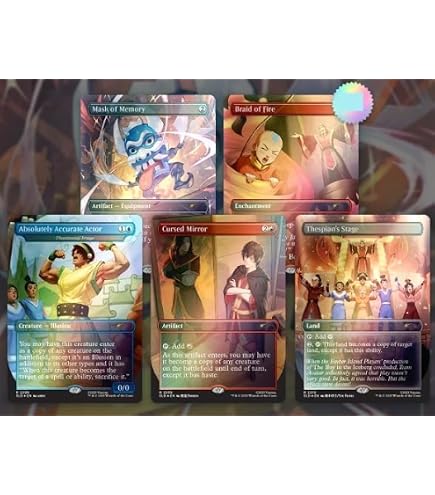 Magic the Gathering Secret Lair x Avatar: The Last Airbender - One