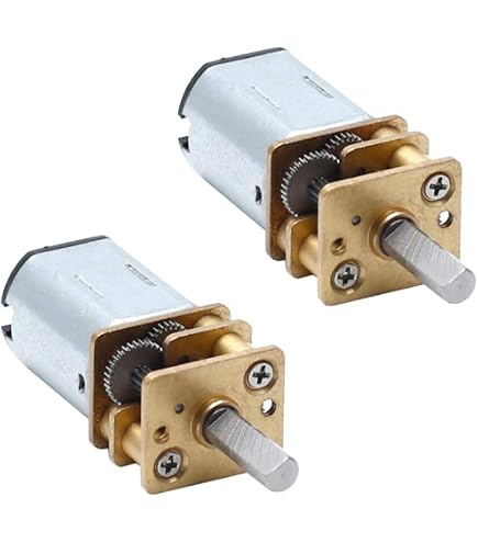 Amazon.com: 3V/6V/12V 90 Degrees 1812 N20 Gear Moror Reducer