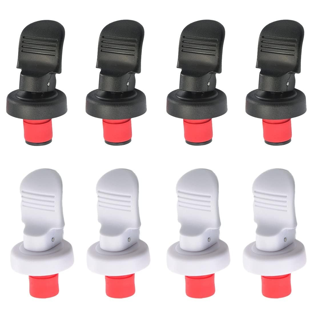 Bottle Stoppers, 8 Pcs, Wine Stoppers, Wine Bottle Stopper, Universal Bottle Stoppers, Reusable Wine Bottle Stoppers, Sealer Wine Stoppers, Beer Stopper, Vacuum Wine Stoppers, for Wine Champagne Beer