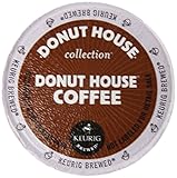 Donut House Coffee, K-Cup Portion Pack for Keurig K-Cup Brewers, Light Roast 12-Count