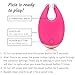 Sweet Vibes Pixie Mini Vibrator with 10 Powerful Settings, Waterproof and Rechargeable, Small Vibrator, Clitoral Stimulator for Women, Couples and Non-Binary, Quiet, Pink