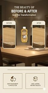 Rustins Scratch Cover Light 300ml for Light-Toned Wood Furniture view 3