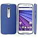 Motorola Moto G (3rd Generation) Case Cimo [Matte] Premium Slim Fit Flexible TPU Case for Motorola Moto G G3 (3rd Gen, 2015) - Blue
