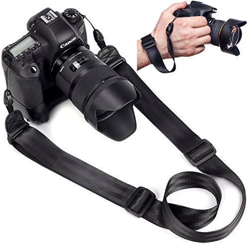 DSLR Camera Strap Quick Release | Hand Strap and ¼ Mounting Screw the Complete Bundle by BX Design
