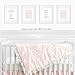 Sweet Jojo Designs Blush Pink, Gold and White Polka Dot Heart Wall Art Prints Room Decor for Baby, Nursery, and Kids for Amelia Collection - Set of 4 - Love You Always, Follow Your Heart