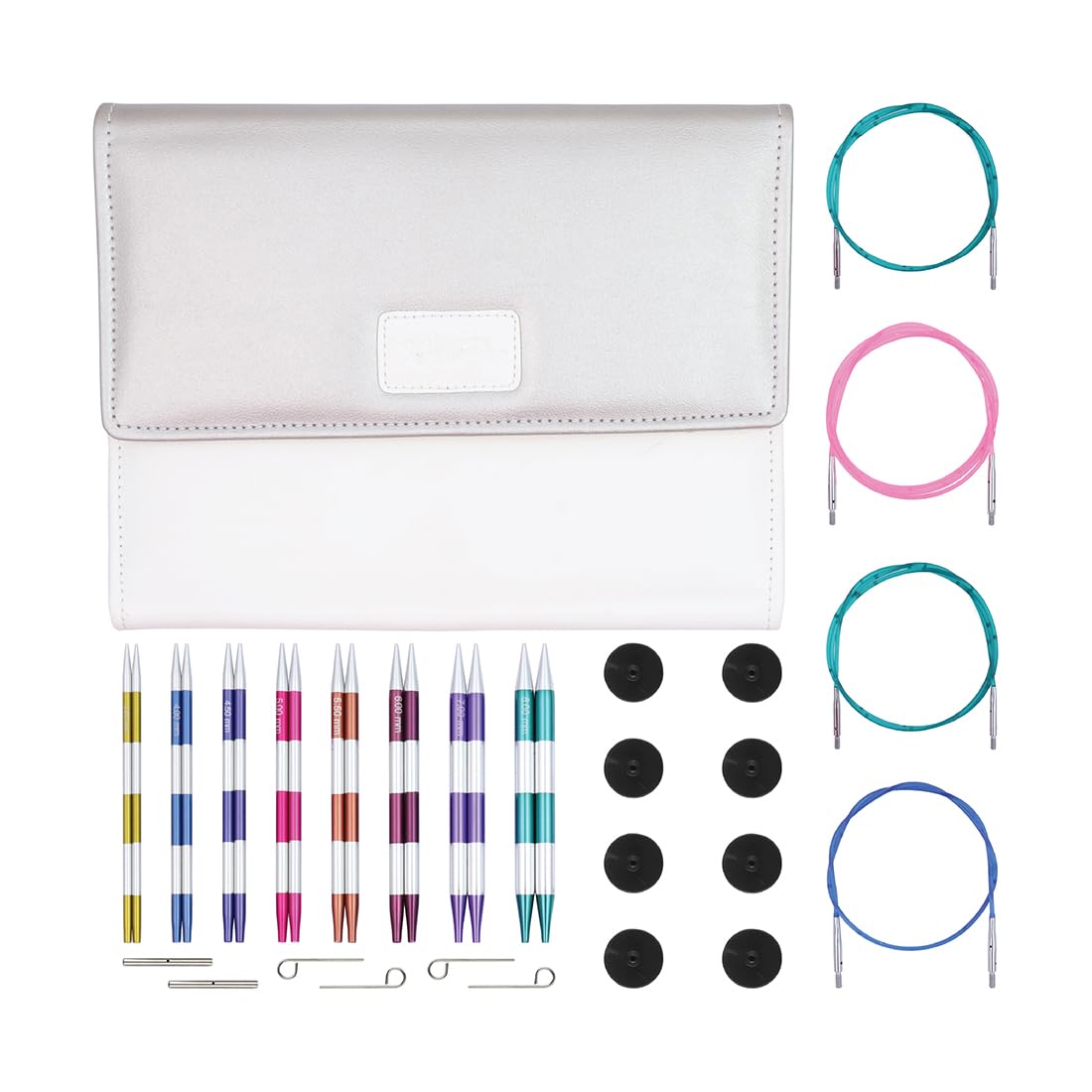 KnitPro Smartstix Deluxe Interchangeable Needle Set 5.5" (14cm) | 8 Sizes (3.5mm to 8mm)