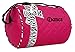 Dance bag - Quilted Zebra Duffle in Hot Pink