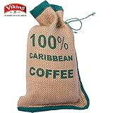 Green Gold Mountain Coffee (8oz Whole Bean) - Premium, 100% Caribbean, Gourmet Coffee from the Island of St. Lucia