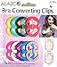 ALAZCO 10pc Colorful Bra Back Clips Excellent Quality Flexible Clips Conceal Straps Create Cleavage - Add Full Cup Size Mix & Match Your Bra Color