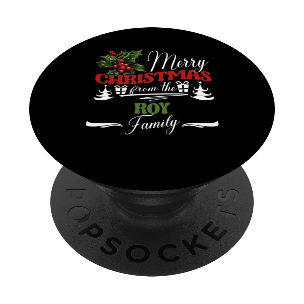 Roy Family Christmas Costume Mistletoe Group Matching PopSockets Swappable PopGrip