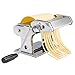 VonShef Pasta Maker, 3 in 1 Pasta Machine Stainless Steel, Pasta Roller with 3 Cut Press Blade Settings, Table Top Clamp and Pasta Measuring Tool for Homemade Spaghetti, Fettuccini