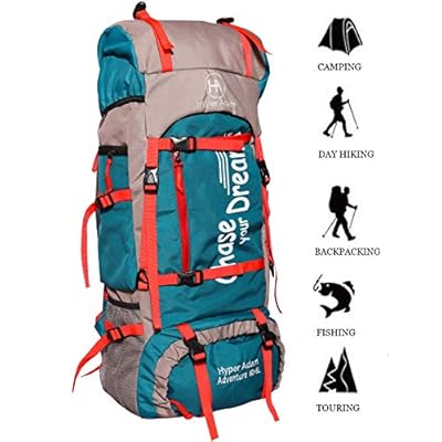 Hyper Adam 65 L Rucksack Hiking Backpack Trekking Bag Camping Bag Travel Backpack