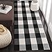KIMODE Buffalo Plaid Outdoor Checkered Rug 24