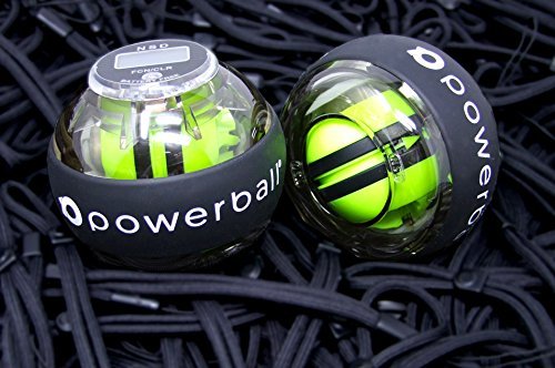 [- New NSD Power ball 280Hz Autostart Pro Hand grip Exerciser & Forearm Exerciser, Strengthens 