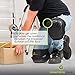 Gel Knee Pads for work designed to prevent slipping/sliding for gardening, construction, floor, tiling - Industrial grade heavy duty flexible kneepad- soft kneepads fits all (small-large) men/women