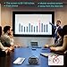 YAKAR Portable Wi Fi projector.Supports1080p/4Kresolution,Wireless screen projector with 150 ANSI lumens.Built-in Bluetooth,speakers and battery.Compatible with iPhone,Android,HDMI,USB & Tablet(Black)
