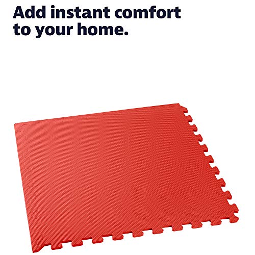 We Sell Mats Multipurpose Exercise Floor Mat with EVA Foam, Interlocking Tiles, Anti-Fatigue, for Home or Gym, 80 Square Feet (20 Tiles), 24 x 24 x 3/8 Inches, Multi-Color - Thumbnail 5