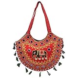 Craft Trade Multicolour Rajasthani Print Party Wear Shoulder Bag