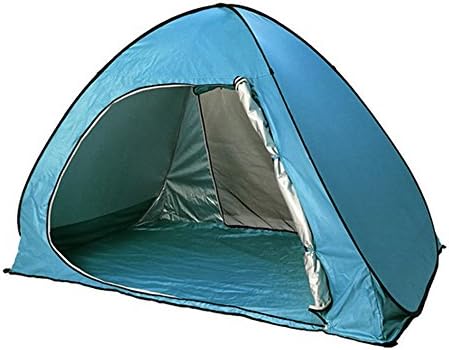 AZLife Portable Anti-UV 2 Person Pop Up Beach Tent Sun Shelter with Carry Bag(Blue)