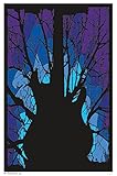 Trends International Woods Guitar Black Light Wall Poster 23