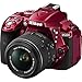 Nikon D5300 24.2 MP CMOS Digital SLR Camera with 18-55mm f/3.5-5.6G ED VR II Auto Focus-S DX NIKKOR Zoom Lens (Red) - (Certified Refurbished)
