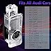 2 Pcs Car Door Projector LED Logo Lights, Audi Puddle Entry Ghost Shadow Welcome Lighting for Audi A1 A3 A4 A5 A6 A7 A8 Q3 Q5 Q7 R8 TT Accessories & Parts Emblem Reflector Lamp