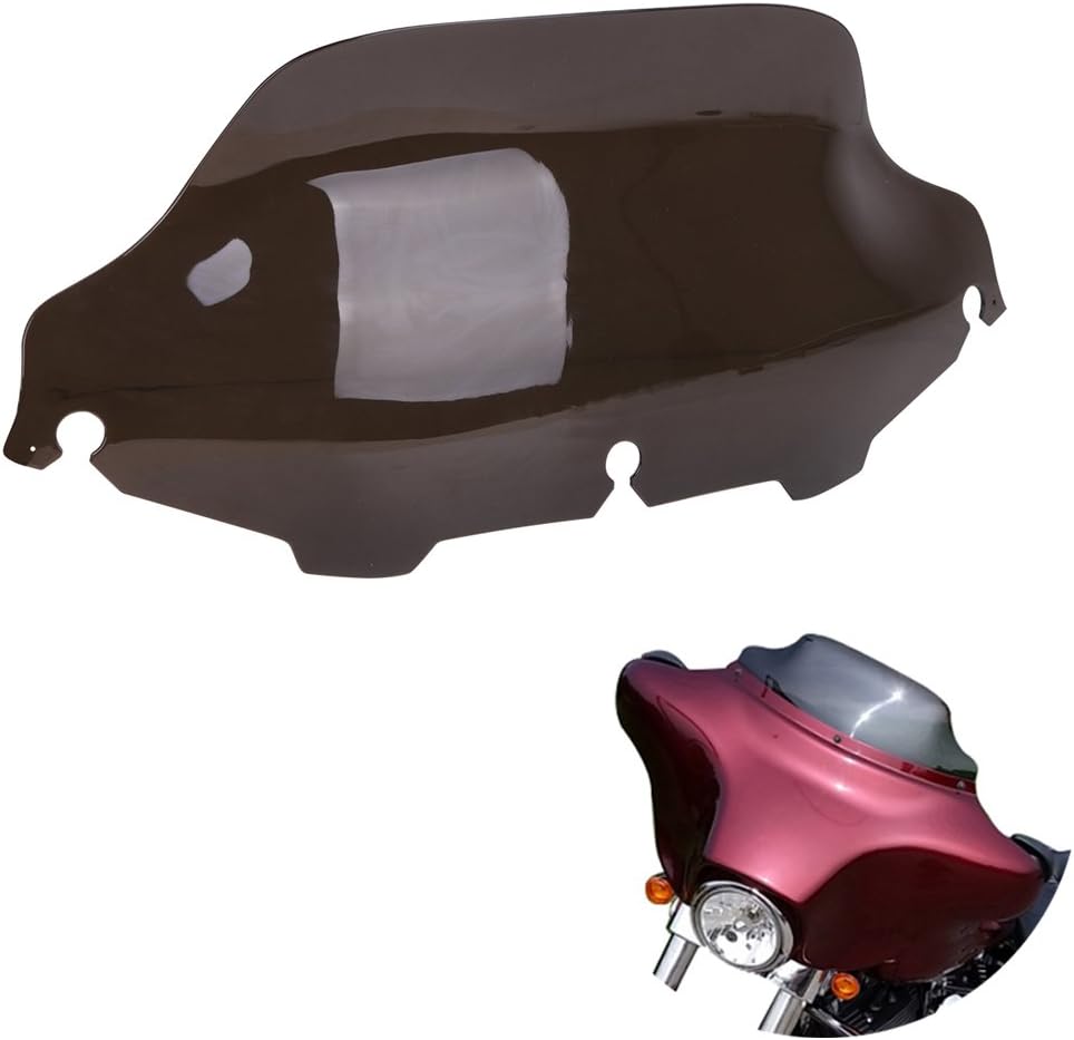 Harley Touring Street Glide Electra 8" Wave Racing Windshield Windscreen