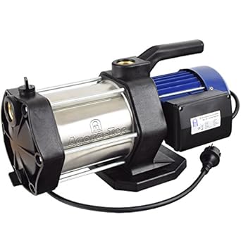 Agora-Tec® AT-Kreiselpumpe-5-1300W, 5 stufige Kreiselpumpe mit max: 5,6 bar und max: 5400l/h