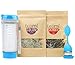30 Day Detox Tea Kit for Teatox & Weight Loss to get that Skinny Tummy by Teami Blends | Our Best Colon Cleanse Blend to Raise Energy, Boost Metabolism, Reduce Bloating! (Blue Tumbler & Infuser)
