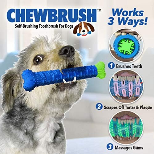 self brushing dog toothbrush
