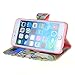 iPhone 6S Plus Case,iPhone 6S Plus Wallet Case, LW-Shop Fashion PU Flip Stand Credit Card ID Holders Wallet Leather Case Cover Folio Magnetic Design for iPhone 6 Plus / 6S Plus 5.5