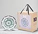 Set 2 Soup Bowls Pasta Salad Plates, 37 Ounce Each, Hand Made Porcelain, Mint Blue, Large