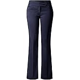 Design by Olivia Women's Ultra Stretch Comfy Millennium Bootcut Dress Pants Work Business Office Trousers