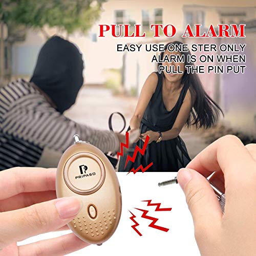 4 Personal+Keychain+Women+140db+Emergency+Defense