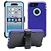 AlphaCell Cover compatible with iPhone 7 Plus / 8 Plus (ONLY) | 2-in-1 Screen Protector & Holster Case | Full Body Military Grade Protection with Carrying Belt Clip | Shock-proof Protective