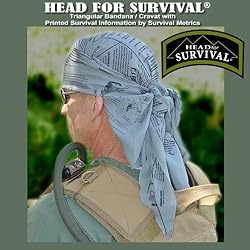 Head for Survival® Triangular Bandana/Cravat with