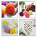 Epartswide 4 Size Pom Pom Maker Handmade Craft Tool Kit Fluff Ball DIY Craft Wool Knitting for Decorative House Dress Plush Toys (4 Pcs)