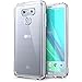 LG G6 Case, [Scratch Resistant] i-Blason Clear [Halo Series] Bumper Case Cover for LG G6 2017 Release (Clear)