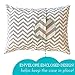 Little Sleepy Head Toddler Pillowcase, 100% Cotton & Hypoallergenic Pillow Case for Toddler Pillow, Snug Fit Envelope Pillowcase, 13x18 Pillowcase, Pilllow Sold Separately (Chevron Gray)