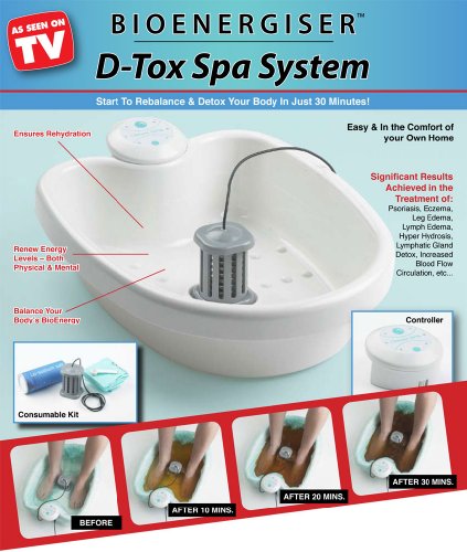 BioEnergiser Classic D-Tox Foot Spa System