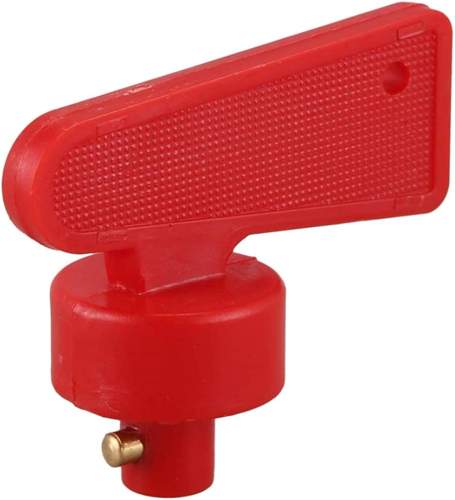 Chilits 1pcs Universal Car Battery Key Car Main Battery Switch Battery