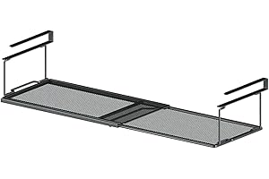 HEDONLEE Under Shelf Organizer, Extendable Under-shelf Storage for Pantry, Laundry Room, Shoe, Closet, Desk, Bookshelf, Cabin