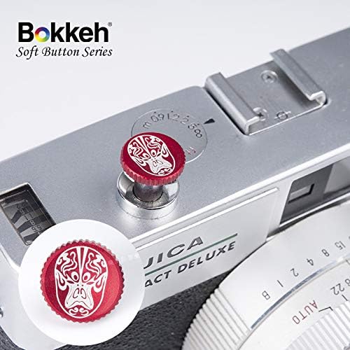 [Facial Paint ] Bokkeh Small Shutter Soft Release Button Metal Leica M8 Fuji