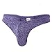 WUAI Clearance Men's Thongs Breathable Lightweight Comfort Bikini Low Rise Underwear G-Strings Briefs