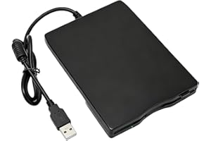 LICAEVEY External Floppy Disk Drive, 3.5" USB Plug and Play Floppy Disk Reader for PC Laptop, Compatible with Wins 11/10/8/7/