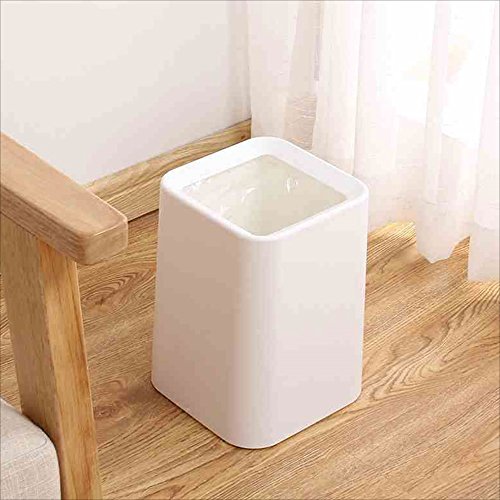 Badezimmer Schlafzimmer Kunststoff Ohne Abdeckung Long Tubular Papierkorb Weiss 9l Ccjw Kuche Mulleimer Abfall Recycling Crate Cl