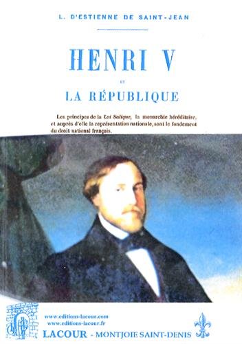 Henri V et la République...
