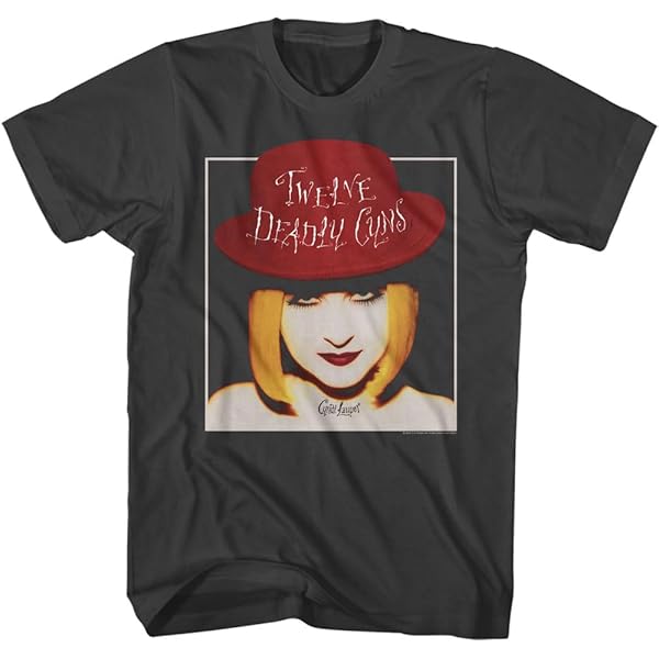 Amazon.com: Cyndi Lauper She's So Unusual Adult Short Sleeve T